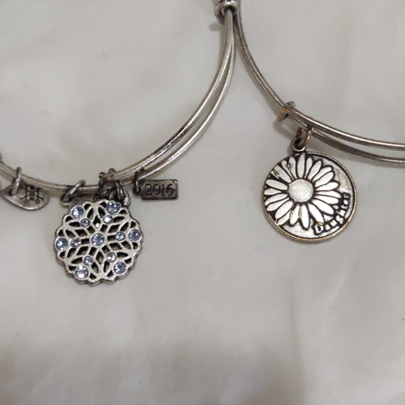 Alex and Ani bracelets - Daughter and snowflake - Picture 5 of 7